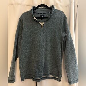 GAP Men's green Sweater pullover 1/4 zip